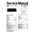 TECHNICS SLPD667 Manual de Servicio