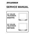 SYLVANIA 6424TFS Manual de Servicio