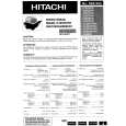 HITACHI C28300 Manual de Usuario