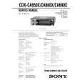 SONY CDX-CA650X Manual de Usuario