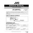 JVC AV-20F476/SB Manual de Servicio