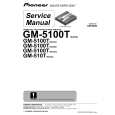 PIONEER GM-510T/XU/UC Manual de Servicio