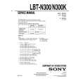 SONY LBT-N300K Manual de Servicio