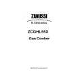 ZANUSSI ZCGHL55XN Manual de Usuario