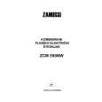 ZANUSSI ZCM550NW Manual de Usuario