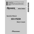 PIONEER DEH-P920R/UC Manual de Usuario