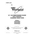 WHIRLPOOL SF305ESRW4 Catálogo de piezas