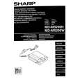 SHARP MDMS200W Manual de Usuario