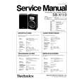 TECHNICS SB-X110 Manual de Servicio