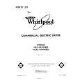 WHIRLPOOL CE2100XMW2 Catálogo de piezas