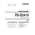 TEAC PD-D2410 Manual de Servicio