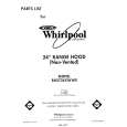 WHIRLPOOL RH2724XWS0 Catálogo de piezas