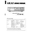 AKAI GX-52 Manual de Servicio