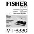 FISHER MT-6330 Manual de Usuario