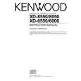 KENWOOD XD-8550 Manual de Usuario