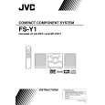 JVC FS-Y1 for UJ Manual de Usuario