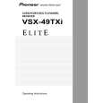 PIONEER VSX-49TXi Manual de Usuario
