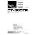 PIONEER CT-S607R Manual de Servicio
