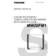 TOSHIBA MW20FM1 Manual de Servicio