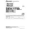 PIONEER DEH-1750/XU/GS Manual de Servicio