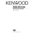 KENWOOD KNA-DV3100 Manual de Usuario