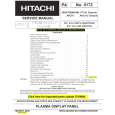 HITACHI AVC51 Manual de Servicio