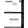 AIWA XRM11K/EZ Manual de Servicio