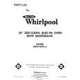 WHIRLPOOL RM275PXL2 Catálogo de piezas