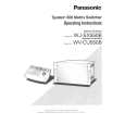 PANASONIC WJSX550B Manual de Usuario