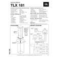 JBL TLX181 Manual de Servicio