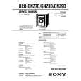 SONY HCD-GNZ7D Manual de Servicio