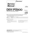 PIONEER DEH-P3300-4 Manual de Servicio