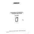 ZANUSSI TL562C Manual de Usuario