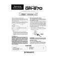 PIONEER GR870 Manual de Usuario