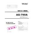 TEAC AG-790A Manual de Servicio