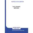 ARTHUR MARTIN ELECTROLUX ASF2643 Manual de Usuario