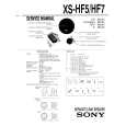 SONY XS-HF7 Manual de Servicio