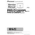 PIONEER PRS-D1200SPL/XSEW5 Manual de Servicio