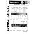 KENWOOD KA1000 Manual de Servicio