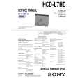 SONY HCD-L7HD Manual de Servicio