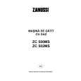ZANUSSI ZC500MS Manual de Usuario