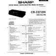 SHARP CRCD10HBK Manual de Servicio