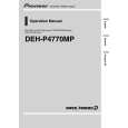 PIONEER DEH-P4770MP/CS Manual de Usuario