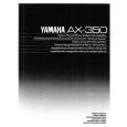 YAMAHA AX-350 Manual de Usuario