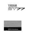 YAMAHA SY77 Manual de Usuario