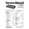 TECHNICS SA103L Manual de Servicio
