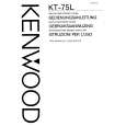 KENWOOD KT-75L Manual de Usuario