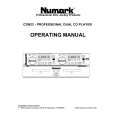 NUMARK CDN22 Manual de Usuario