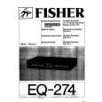 FISHER EQ-274 Manual de Usuario