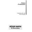 ARTHUR MARTIN ELECTROLUX CG6898-1 Manual de Usuario
